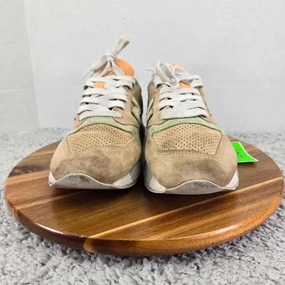 New Balance 998 Tan Mint Suede Leather Athletic Casual Daily Sneakers Mens 9 D