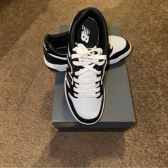 New Balance Black and White Sneakers