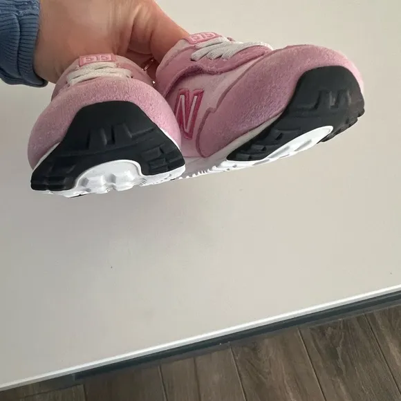 New Balance Kids 515 New-B Hook-and-Loop  infant baby girl raspberry pink