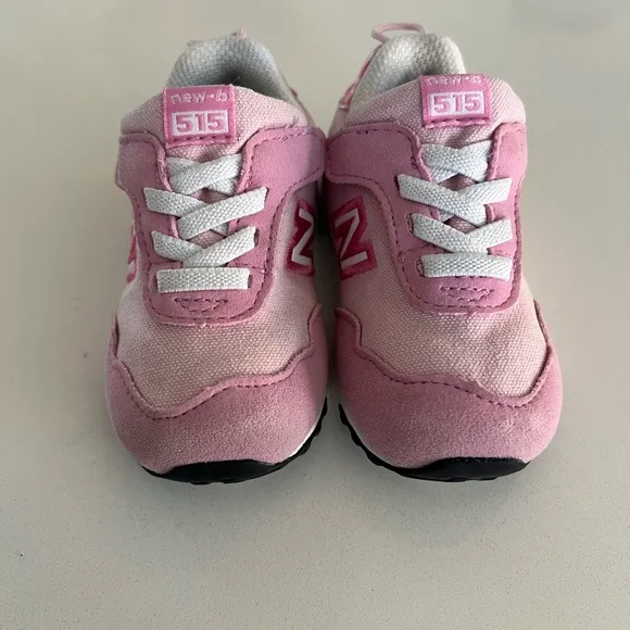 New Balance Kids 515 New-B Hook-and-Loop  infant baby girl raspberry pink