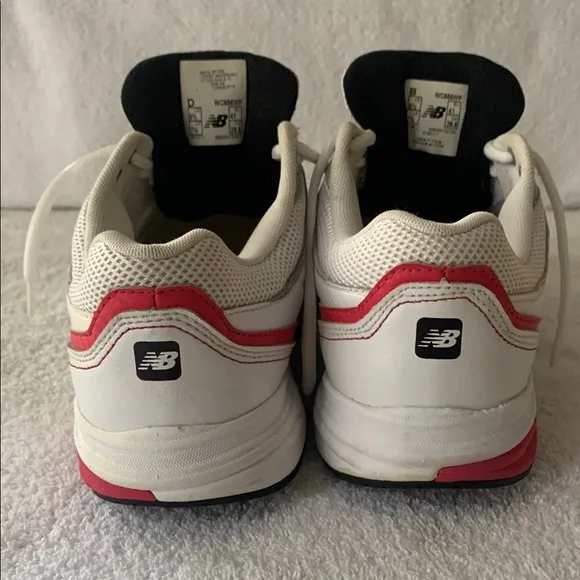 New Balance White and Black Sneakers Classic Design