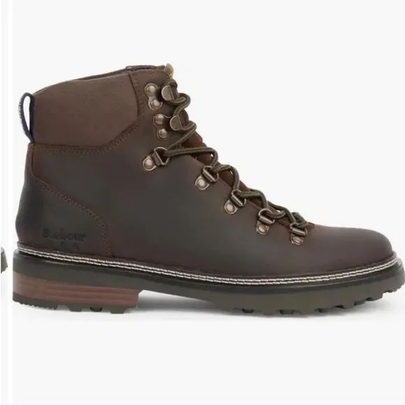 New ▶️ Barbour ◀️ Belgrave Bootie Brown. Womens US 8 Size 6 (measured insoles )