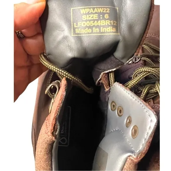 New ▶️ Barbour ◀️ Belgrave Bootie Brown. Womens US 8 Size 6 (measured insoles )