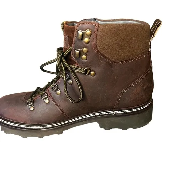 New ▶️ Barbour ◀️ Belgrave Bootie Brown. Womens US 8 Size 6 (measured insoles )