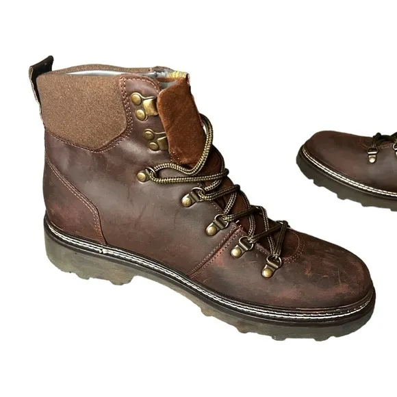 New ▶️ Barbour ◀️ Belgrave Bootie Brown. Womens US 8 Size 6 (measured insoles )