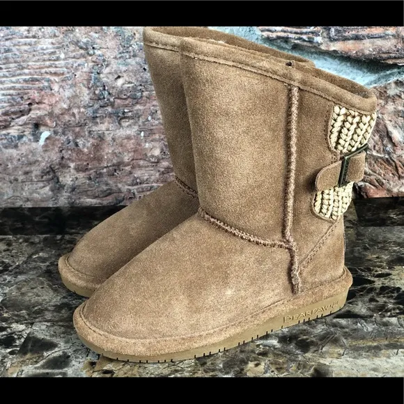 NEW BEARPAW Toddler Girls Boshie Boots