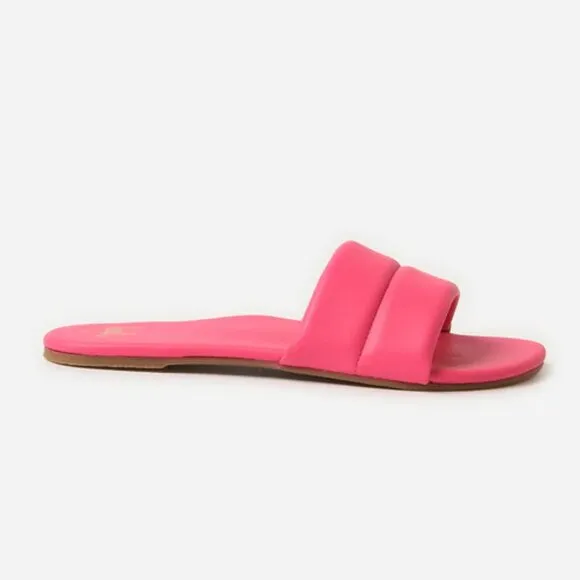 NEW BEEK Leather Sugarbird Flat Sandals Azalea for women 763mn