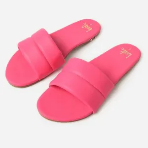 NEW BEEK Leather Sugarbird Flat Sandals Azalea for women 763mn