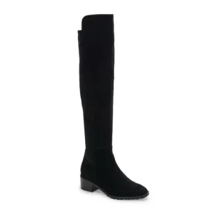 NEW Blondo Sierra Black Suede Leather Waterproof Over the Knee Boots #1295