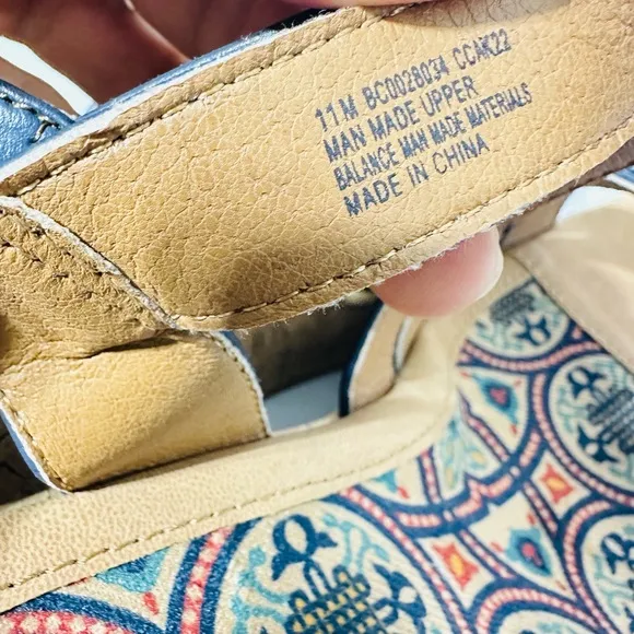 NEW BOC Wedge Sandal Cork Sole Straps Platform Heel Summer Vacation Classic 11