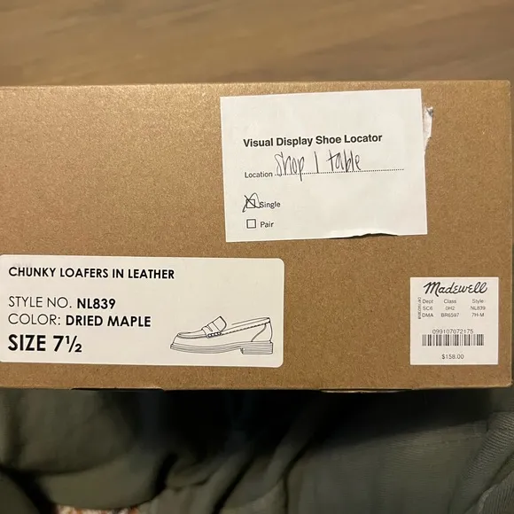 New chunky loafers
