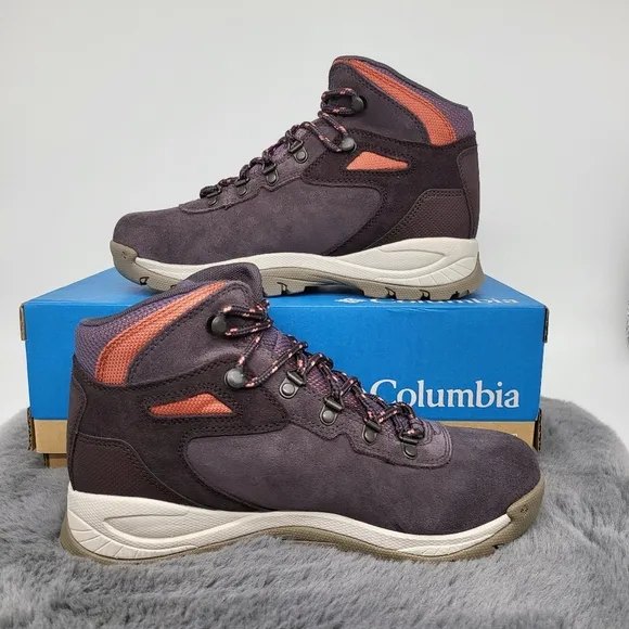 New Columbia Newton Ridge Plus Women's Waterproof Hiking Boots Size 8