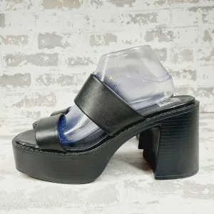 New DV by Dolce Vita Zillee Double Band Slip On Platforms H132