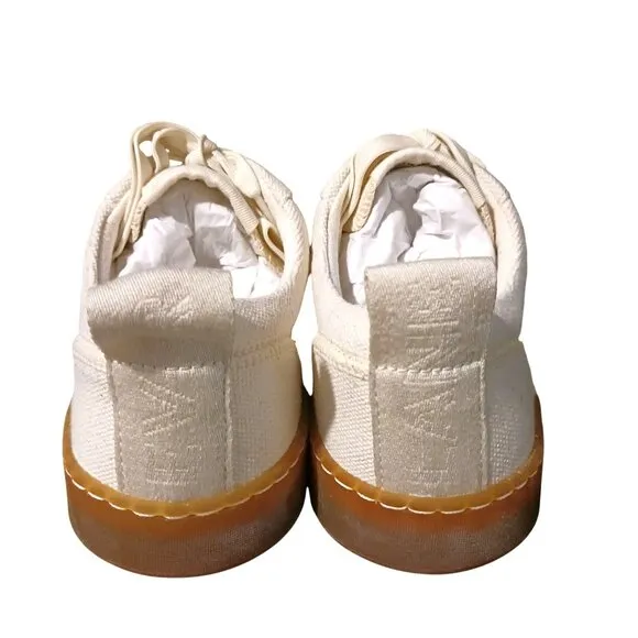 NEW Everlane The Tread-Bare Sneaker in Canvas/Off-White, Womens 10/Mens 8