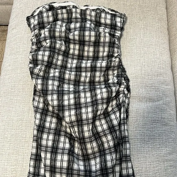 NEW Free People Brandie Plaid Midi