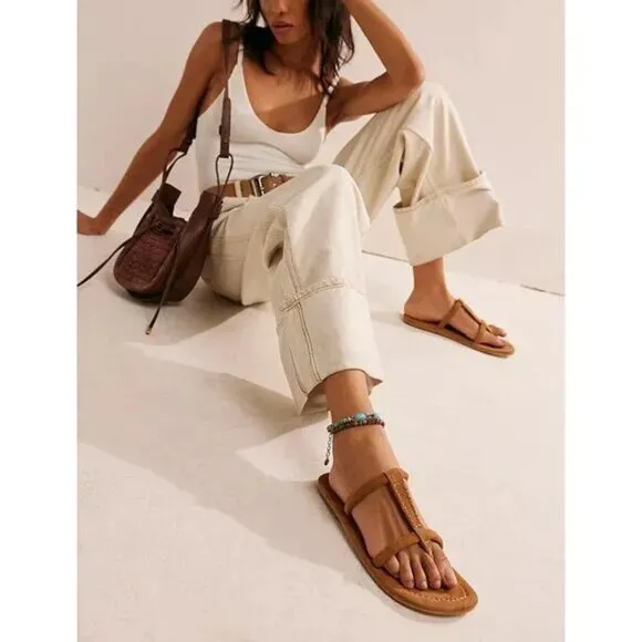 new FREE PEOPLE Hadden Sandals / Cinnamon