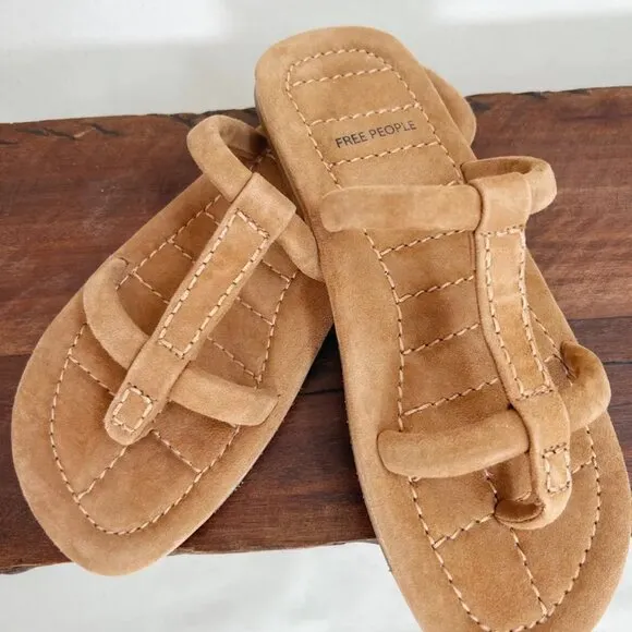 new FREE PEOPLE Hadden Sandals / Cinnamon