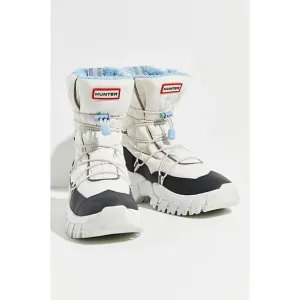 New Free People Hunter Recycled Poly Snow Boots White Size 11