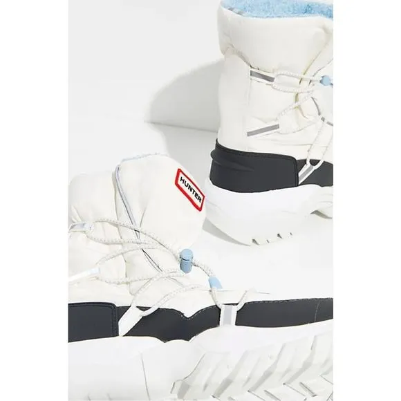 New Free People Hunter Recycled Poly Snow Boots White Size 11