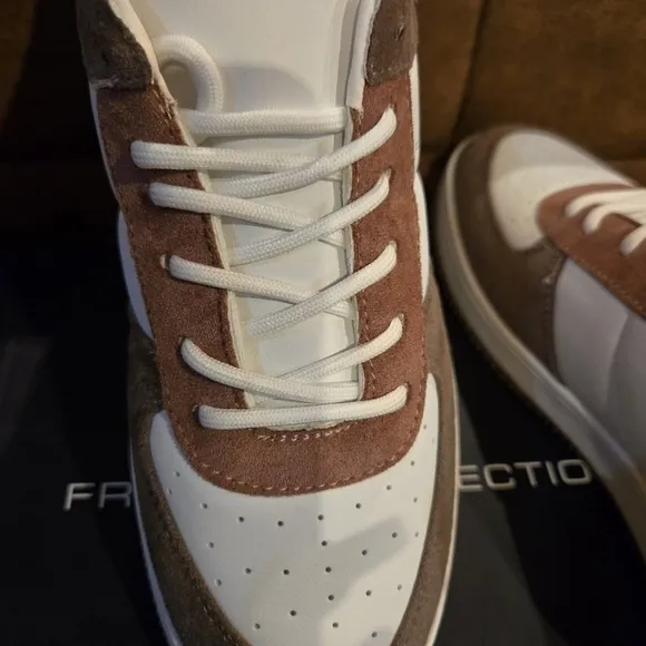 NEW!! French Connection Brie Court Women's Lace-up Sneakers Multi Retro
