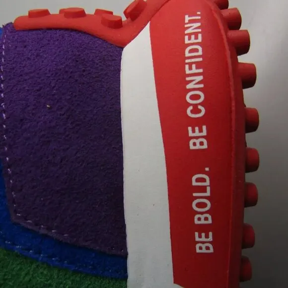 NEW FRESHY Mens Smoove Trainer Sneaker Cushioned Bright Suede Versatile Size 8