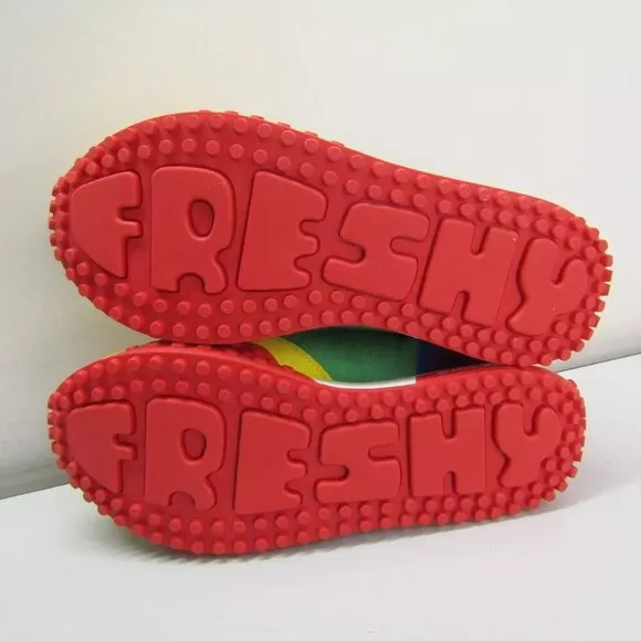 NEW FRESHY Mens Smoove Trainer Sneaker Cushioned Bright Suede Versatile Size 8