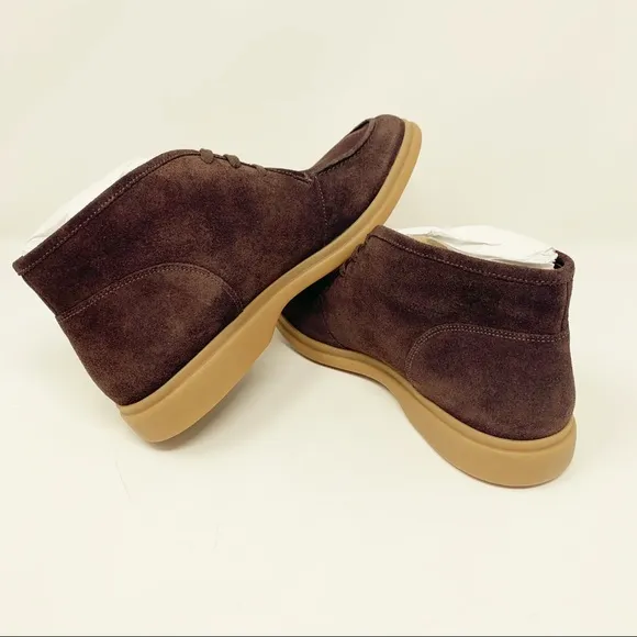 New George Brown Foster Suede Lace-Up Chukka Boots Tmoro
