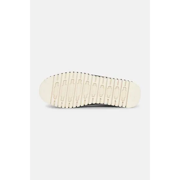 NEW ILSE JACOBSEN women's platform tulip slip-on in black