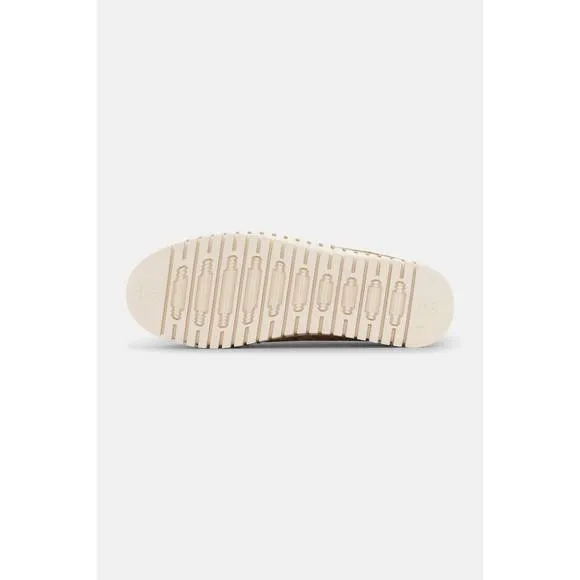 NEW ILSE JACOBSEN women's platform tulip slip-on in latte