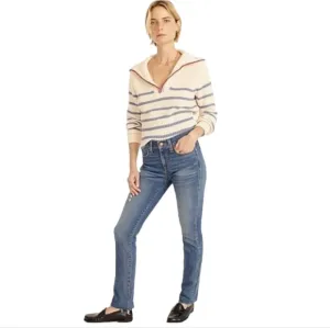 NEW J. Crew Vintage Slim Straight Jeans Tilda Wash All Season High Rise Summer