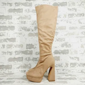 New Jessica Simpson Daniyah Knee High Platform Boot H777