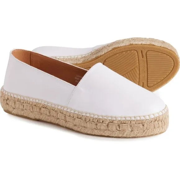 NEW JUTELIA Made in Spain Espadrilles - Leather  For Women white 563sn