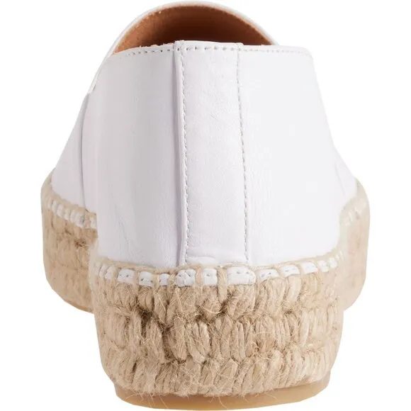NEW JUTELIA Made in Spain Espadrilles - Leather  For Women white 563sn