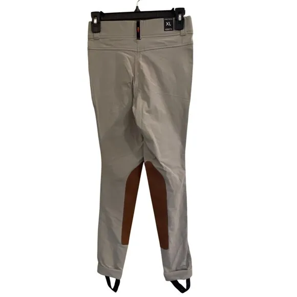 NEW Kerrits Kids XL Crossover Extended Knee Patch Jodhpurs Breeches Riding Pants