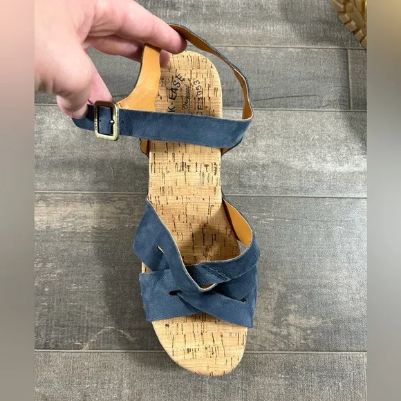 NEW Kork-Ease Tia Leather Platform Sandals