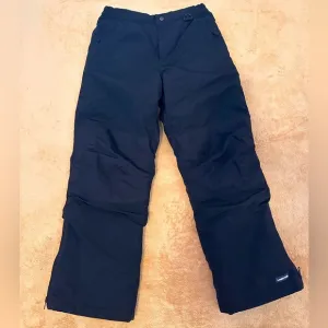 NEW Lands End Kids Squall WaterproofInsulated Snow Pants.