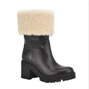 New Marc Fisher Lug Sole Booties Size 7