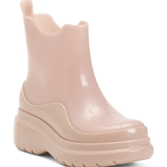 NEW MELISSA Made In Brazil Grip Boots brown for women 266tn