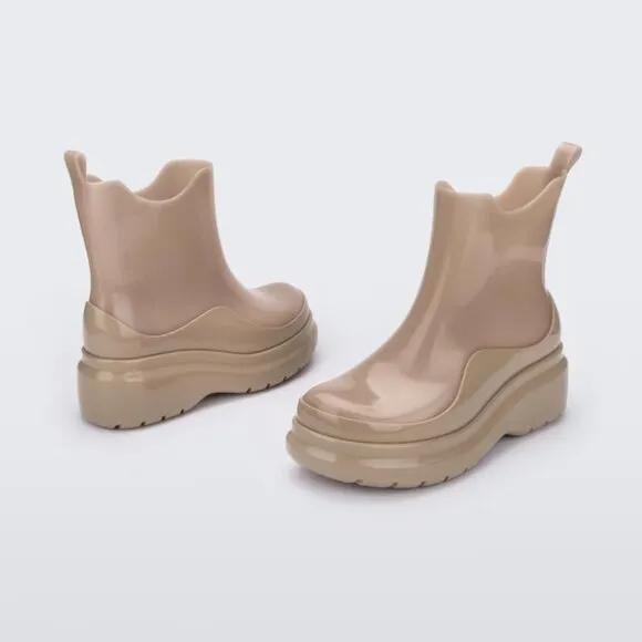 NEW MELISSA Made In Brazil Grip Boots brown for women 266tn