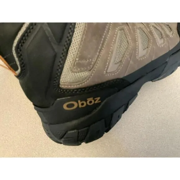 New! Mens OBOZ Sawtooth X Mid Brown/Black Hiking Boots. Size 11. Awesome Boots!