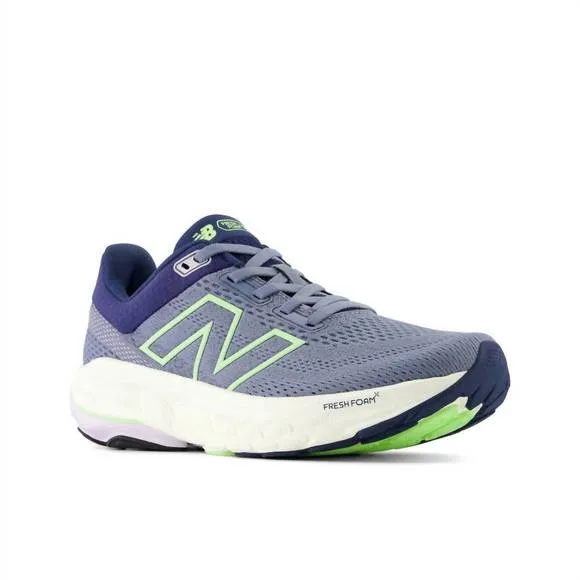 NEW NEW BALANCE women's 860 v14 running sneakers in arctic grey with sea salt an