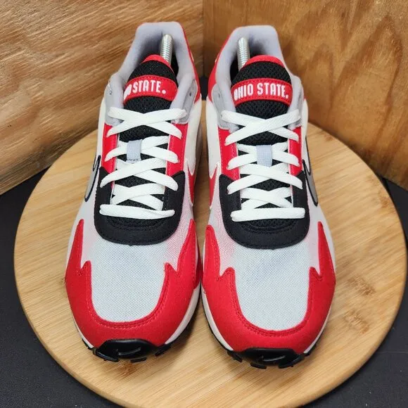 New Nike Air Max Solo Ohio State Buckeyes Mens Sneakers Size 8 Running Shoes
