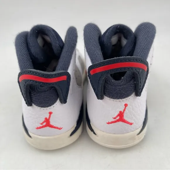 NEW! Nike Kids Air Jordan 6 Retro Tinker (TD) - Size 7 Child -  White Sneakers