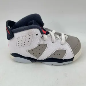 NEW! Nike Kids Air Jordan 6 Retro Tinker (TD) - Size 7 Child -  White Sneakers