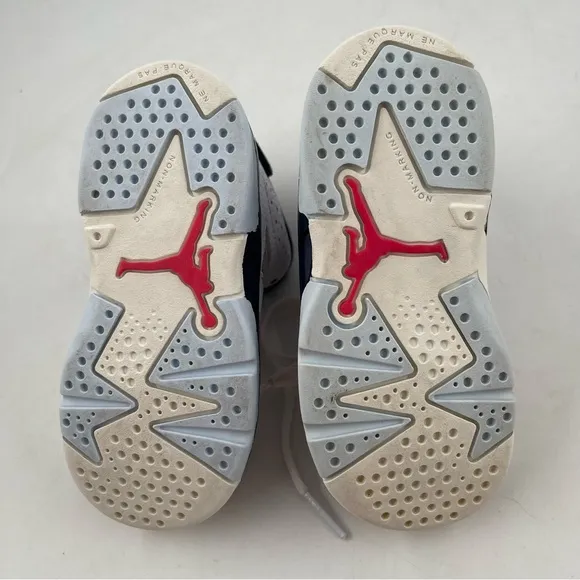 NEW! Nike Kids Air Jordan 6 Retro Tinker (TD) - Size 7 Child -  White Sneakers