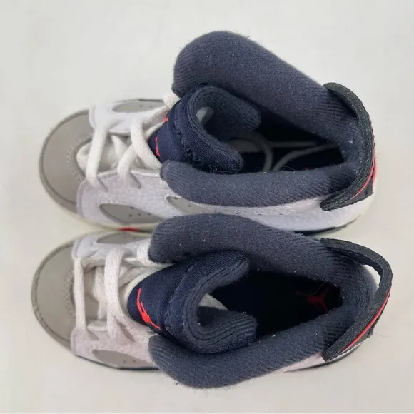 NEW! Nike Kids Air Jordan 6 Retro Tinker (TD) - Size 7 Child -  White Sneakers