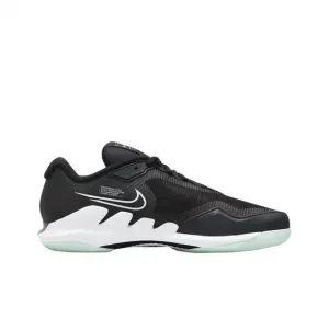 NEW NIKE men's court air zoom vapor pro sneakers in black/mint