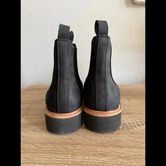 NEW Nisolo Go-To Lug Chelsea Boot Black ($250) | Women’s Size 8.5