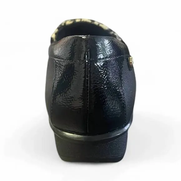 NEW REVERE women's montmarte shoes in houndstooth
