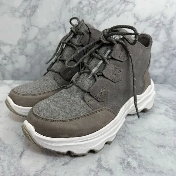 NEW SOREL Kinetic Breakthru Caribou Waterproof Boot sz 10 #K906